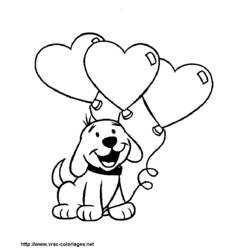 Coloring page: Dog (Animals) #3175 - Free Printable Coloring Pages