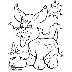 Coloring page: Dog (Animals) #3178 - Free Printable Coloring Pages