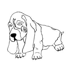 Coloring page: Dog (Animals) #3195 - Free Printable Coloring Pages