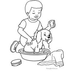 Coloring page: Dog (Animals) #3205 - Free Printable Coloring Pages