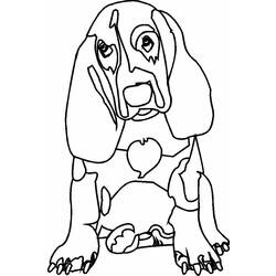 Coloring page: Dog (Animals) #3208 - Free Printable Coloring Pages