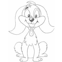 Coloring page: Dog (Animals) #3210 - Free Printable Coloring Pages