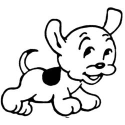 Coloring page: Dog (Animals) #40 - Free Printable Coloring Pages