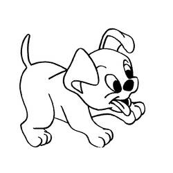 Coloring page: Dog (Animals) #46 - Free Printable Coloring Pages