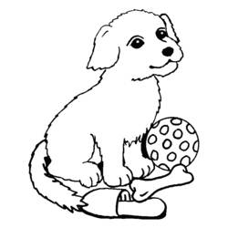 Coloring page: Dog (Animals) #49 - Printable Coloring Pages