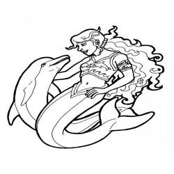 Coloring page: Dolphin (Animals) #5132 - Free Printable Coloring Pages