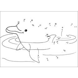 Coloring page: Dolphin (Animals) #5149 - Printable coloring pages