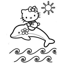 Coloring page: Dolphin (Animals) #5196 - Free Printable Coloring Pages