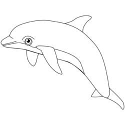 Coloring page: Dolphin (Animals) #5206 - Free Printable Coloring Pages