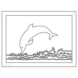 Coloring page: Dolphin (Animals) #5208 - Free Printable Coloring Pages