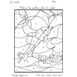 Coloring page: Dolphin (Animals) #5222 - Free Printable Coloring Pages