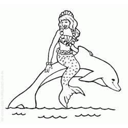 Coloring page: Dolphin (Animals) #5237 - Free Printable Coloring Pages