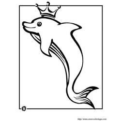 Coloring page: Dolphin (Animals) #5245 - Free Printable Coloring Pages