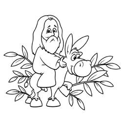 Donkey (Animals) coloring page #197872 to print and color