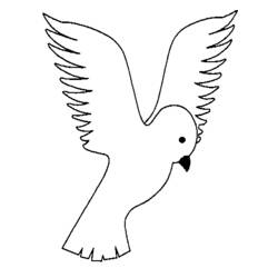 Coloring page: Dove (Animals) #3931 - Free Printable Coloring Pages