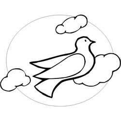 Coloring page: Dove (Animals) #3972 - Free Printable Coloring Pages