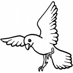 Coloring page: Dove (Animals) #4031 - Free Printable Coloring Pages