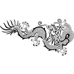 Coloring page: Dragon (Animals) #5751 - Free Printable Coloring Pages