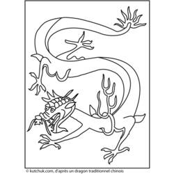 Coloring page: Dragon (Animals) #5810 - Free Printable Coloring Pages