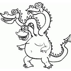 Coloring page: Dragon (Animals) #5821 - Free Printable Coloring Pages