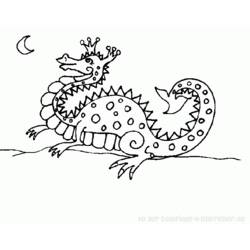 Coloring page: Dragon (Animals) #5853 - Free Printable Coloring Pages