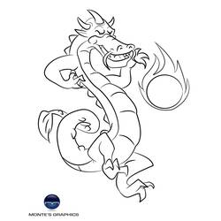 Coloring page: Dragon (Animals) #5883 - Free Printable Coloring Pages