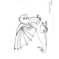 Coloring page: Dragon (Animals) #5889 - Free Printable Coloring Pages