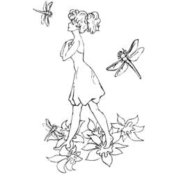 Coloring page: Dragonfly (Animals) #10012 - Free Printable Coloring Pages