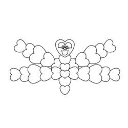 Coloring page: Dragonfly (Animals) #10042 - Free Printable Coloring Pages