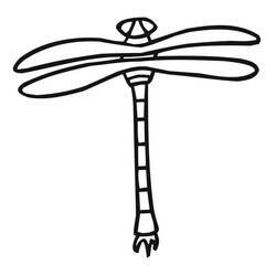 Dragonfly (Animals) coloring page #196561 to print and color