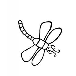 Coloring page: Dragonfly (Animals) #9896 - Printable coloring pages