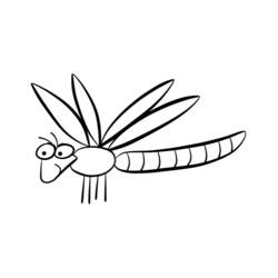 Coloring page: Dragonfly (Animals) #9899 - Free Printable Coloring Pages