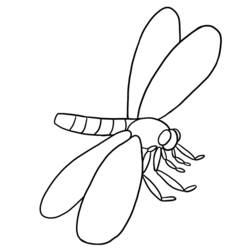 Coloring page: Dragonfly (Animals) #9953 - Free Printable Coloring Pages