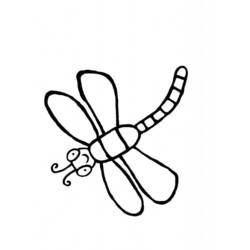 Coloring page: Dragonfly (Animals) #9954 - Free Printable Coloring Pages