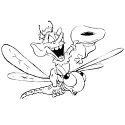 Coloring page: Dragonfly (Animals) #9967 - Free Printable Coloring Pages