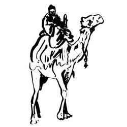 Coloring page: Dromedary (Animals) #5928 - Free Printable Coloring Pages