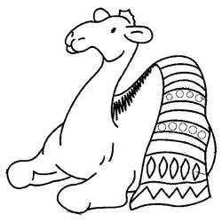 Coloring page: Dromedary (Animals) #5939 - Free Printable Coloring Pages