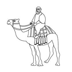 Coloring page: Dromedary (Animals) #5983 - Printable coloring pages