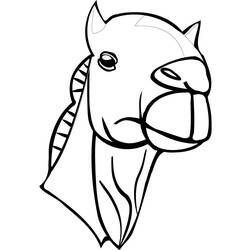Coloring page: Dromedary (Animals) #6015 - Free Printable Coloring Pages