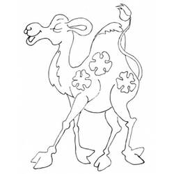 Coloring page: Dromedary (Animals) #6085 - Free Printable Coloring Pages