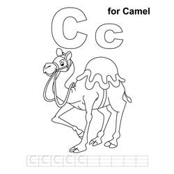Coloring page: Dromedary (Animals) #6090 - Free Printable Coloring Pages