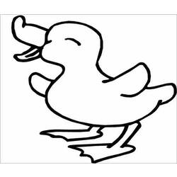 Coloring page: Duck (Animals) #1451 - Printable Coloring Pages