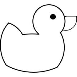 Coloring page: Duck (Animals) #1470 - Printable coloring pages