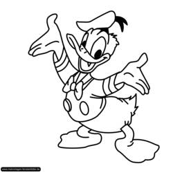 Coloring page: Duck (Animals) #1528 - Printable coloring pages