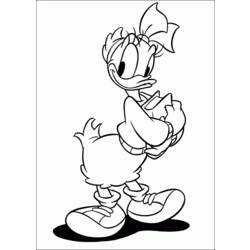 Coloring page: Duck (Animals) #1531 - Free Printable Coloring Pages