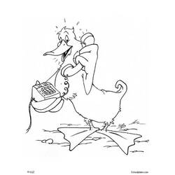Duck (Animals) coloring page #185481 to print and color
