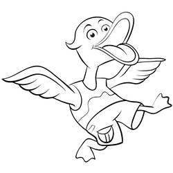 Duck (Animals) coloring page #185521 to print and color