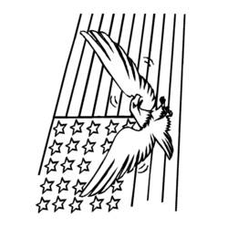 Coloring page: Eagle (Animals) #332 - Free Printable Coloring Pages