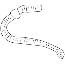 Earthworm (Animals) coloring page #214603 to print and color