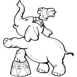 Coloring page: Elephant (Animals) #6328 - Free Printable Coloring Pages